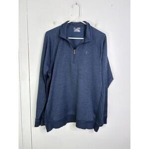 Under Armour Jacket Mens Extra Large Loose Quarter Zip Pullover Storm Coldgear